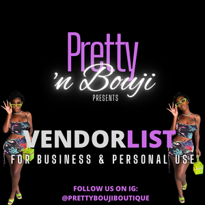 Pretty N Bouji Vendors